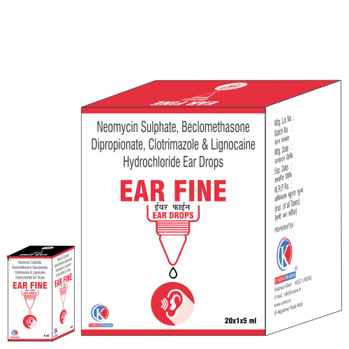 Ear-Fine-Ear-Drops-Neomycin-Sulphate-Beclomethasone-Dipropionate-Clotrimazole-Lignocaine-Hydrochloride-Ear-Drops-K-Curens-Pharma
