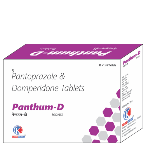 Panthum-D-Tablets-Pantoprazole-Domperidone-Tablets-K-Curens-Pharma