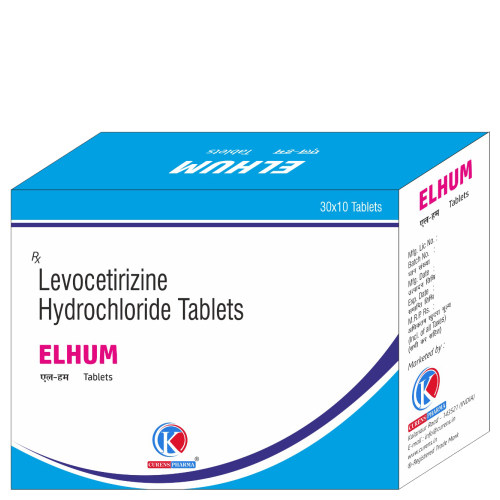 ELHUM-Levocetirizine-Hydrochloride-Tablets-K-Curens-Pharma