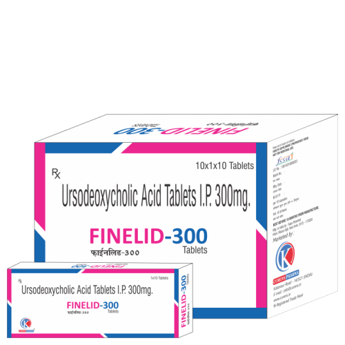 FINELID-300-Tablets-Ursodeoxycholic-Acid-Tablets-IP-300mg-K-Curens-Pharma