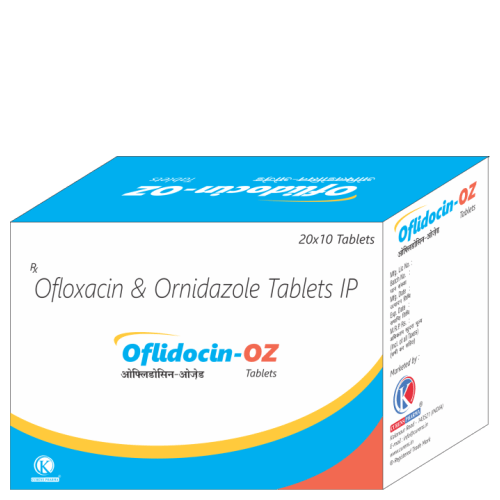 Oflidocin-OZ-Tablets-Ofloxacin-Ornidazole-Tablets-IP-K-Curens-Pharma