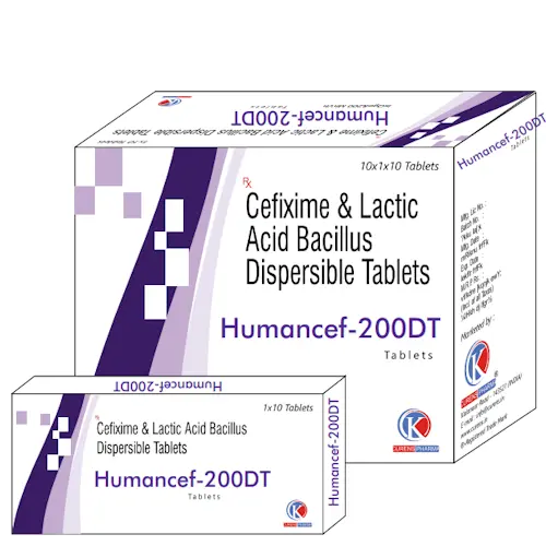 Humancef-200-DT-Tablets-Cefixime-Lactic-Acid-Bacillus-Dispersible-Tablets-K-Curens-Pharma